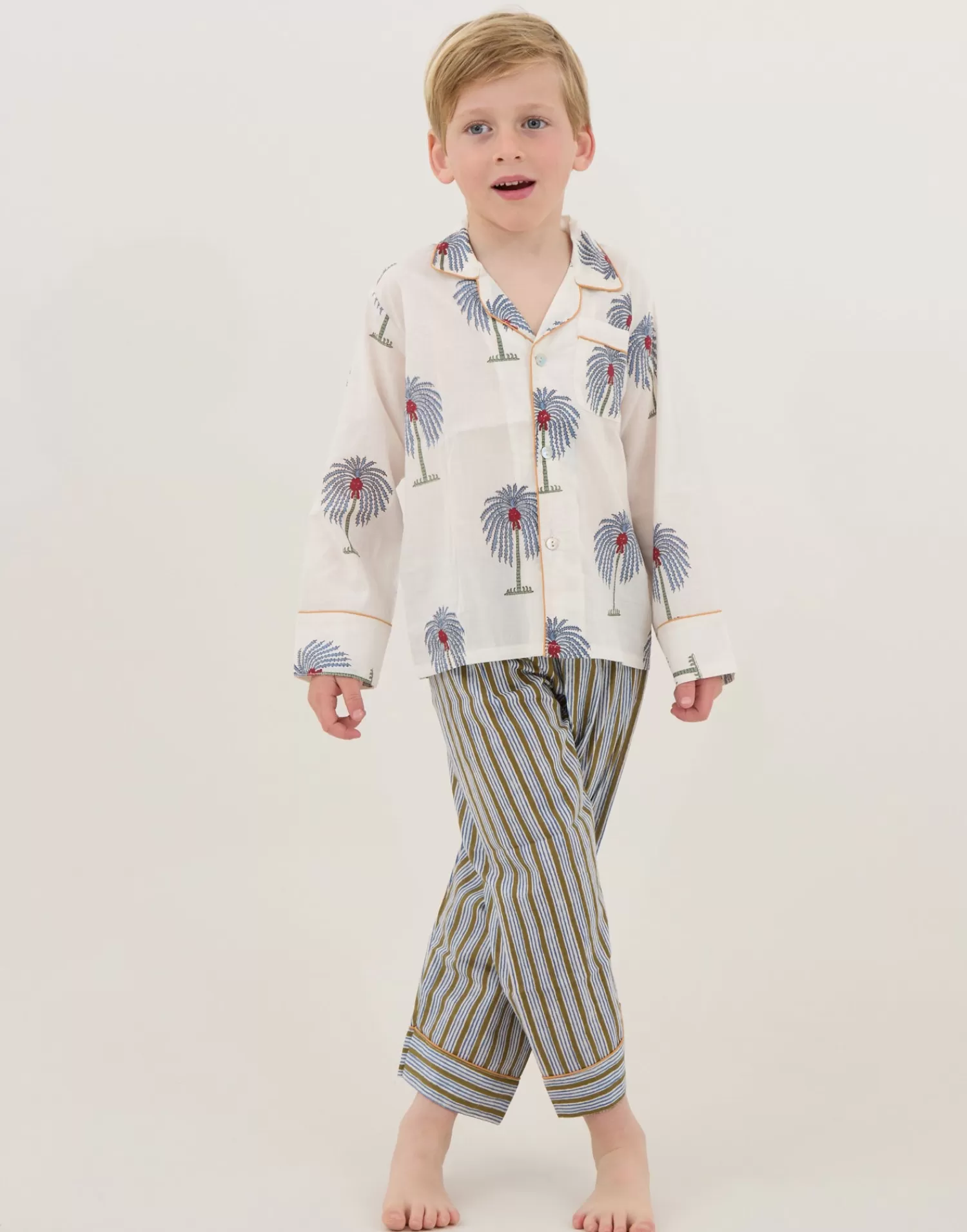 Pyjama Enfant Jaya - Natura Selection | Confort Respirant & Douceur Nocturne (Collection Printemps 2024)