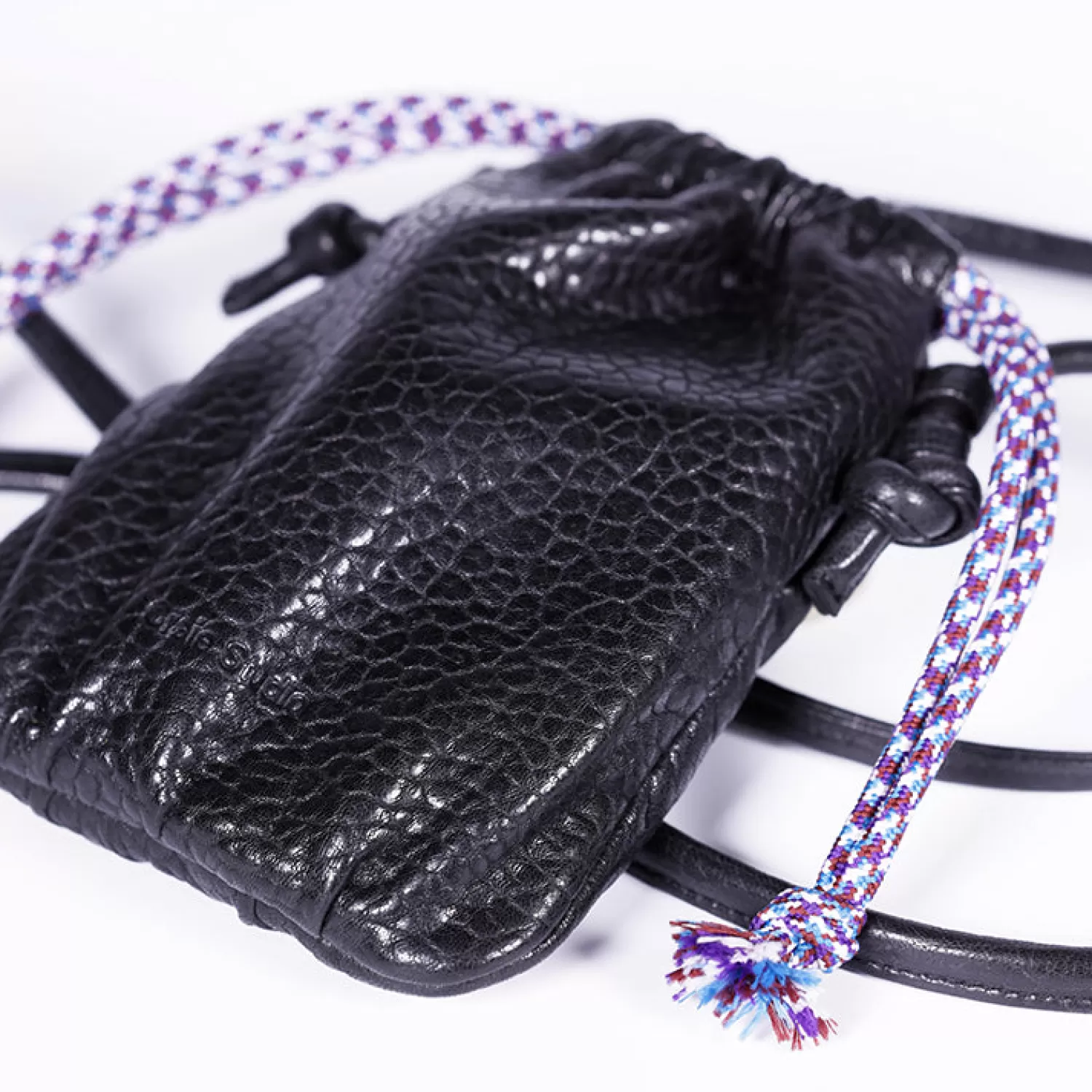 Pochette Milli Bubble Élégante - Noir Profond | Collection Exclusive Craie Studio | Soldes Flash Mode Urbain