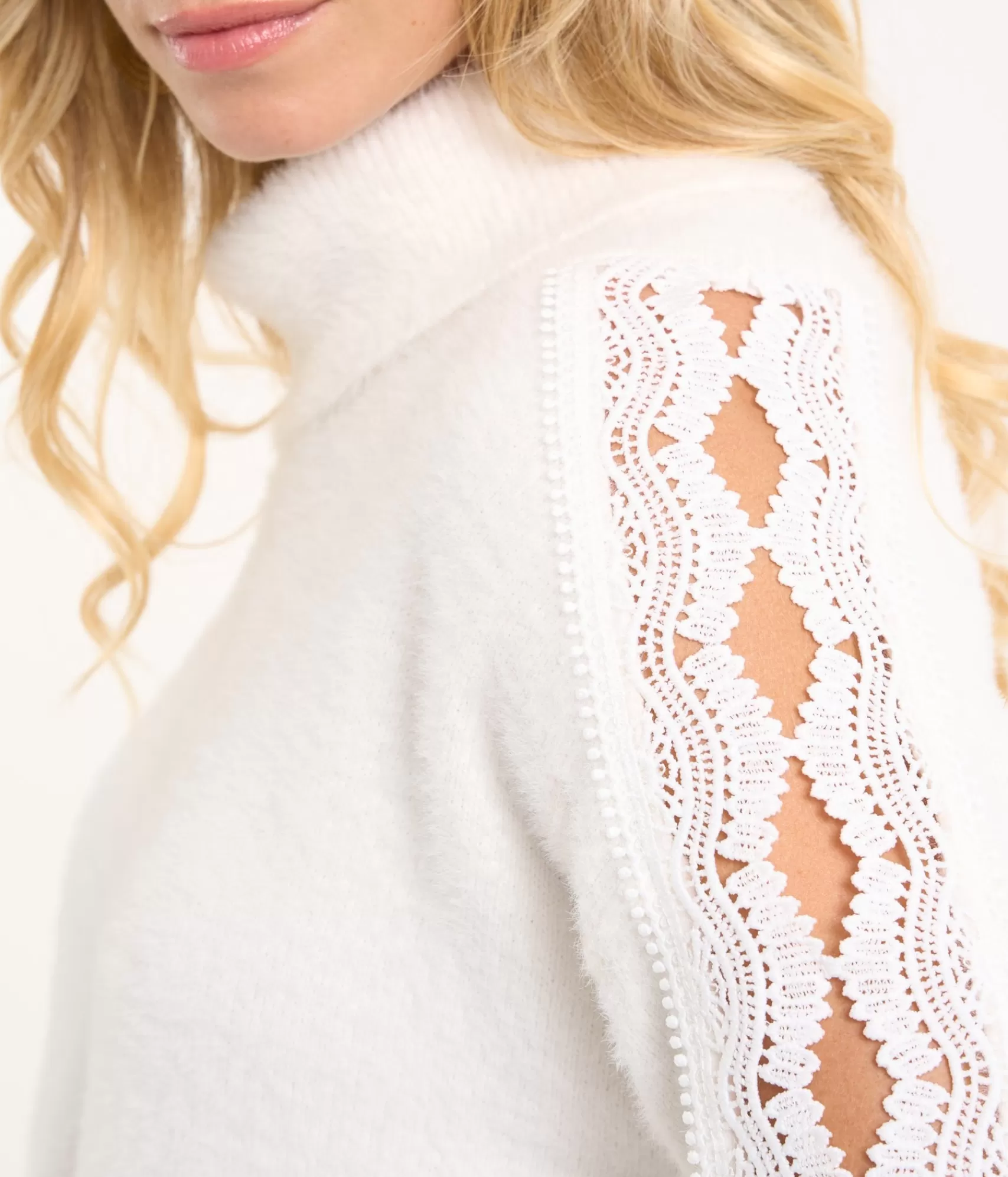 Pullover Maddie EDJI - Col roulé en maille douce pour journée confort  

(Alternative possible : 