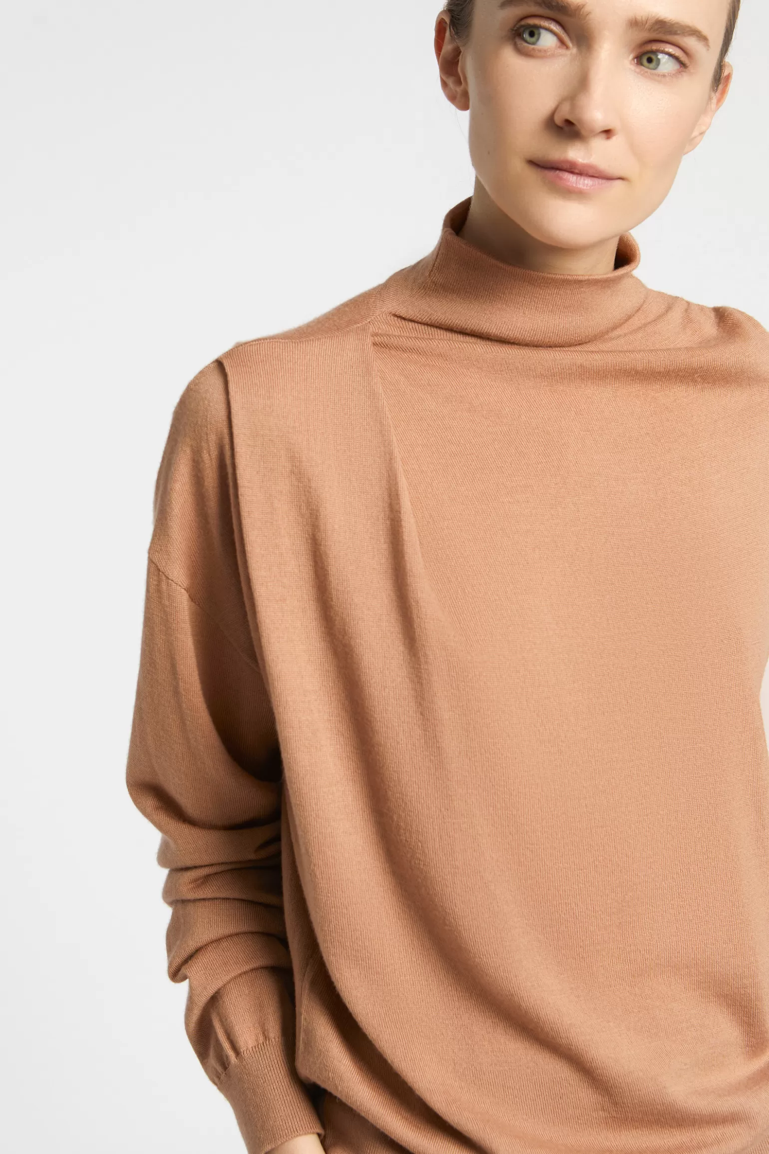 Élégant pull Xandres - Effet drapé sophistiqué - Nouvelle collection printanière