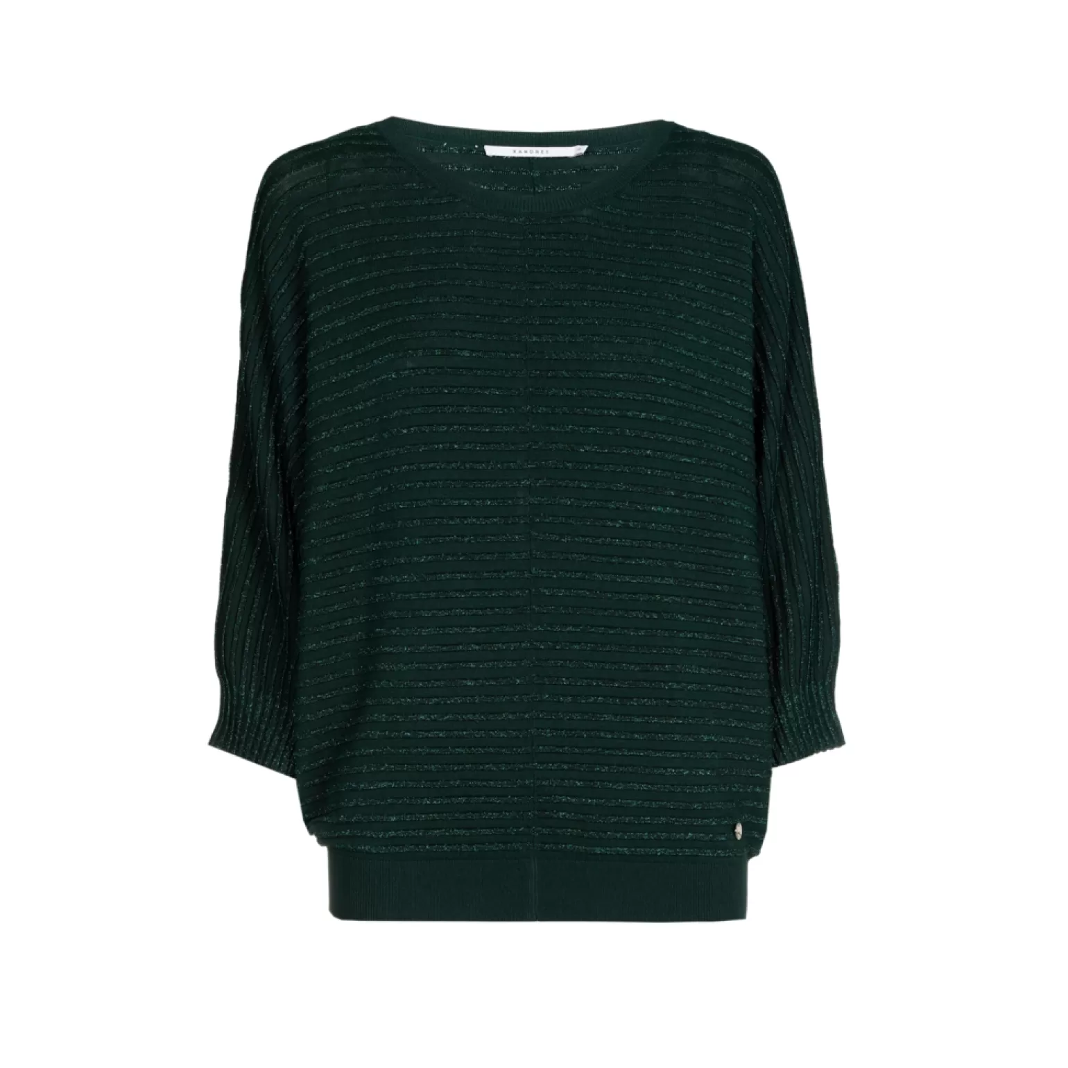 Sweater féminin en tricot élégant avec détails scintillants - Motifs brodés artistiques Xandres Édition Exclusive