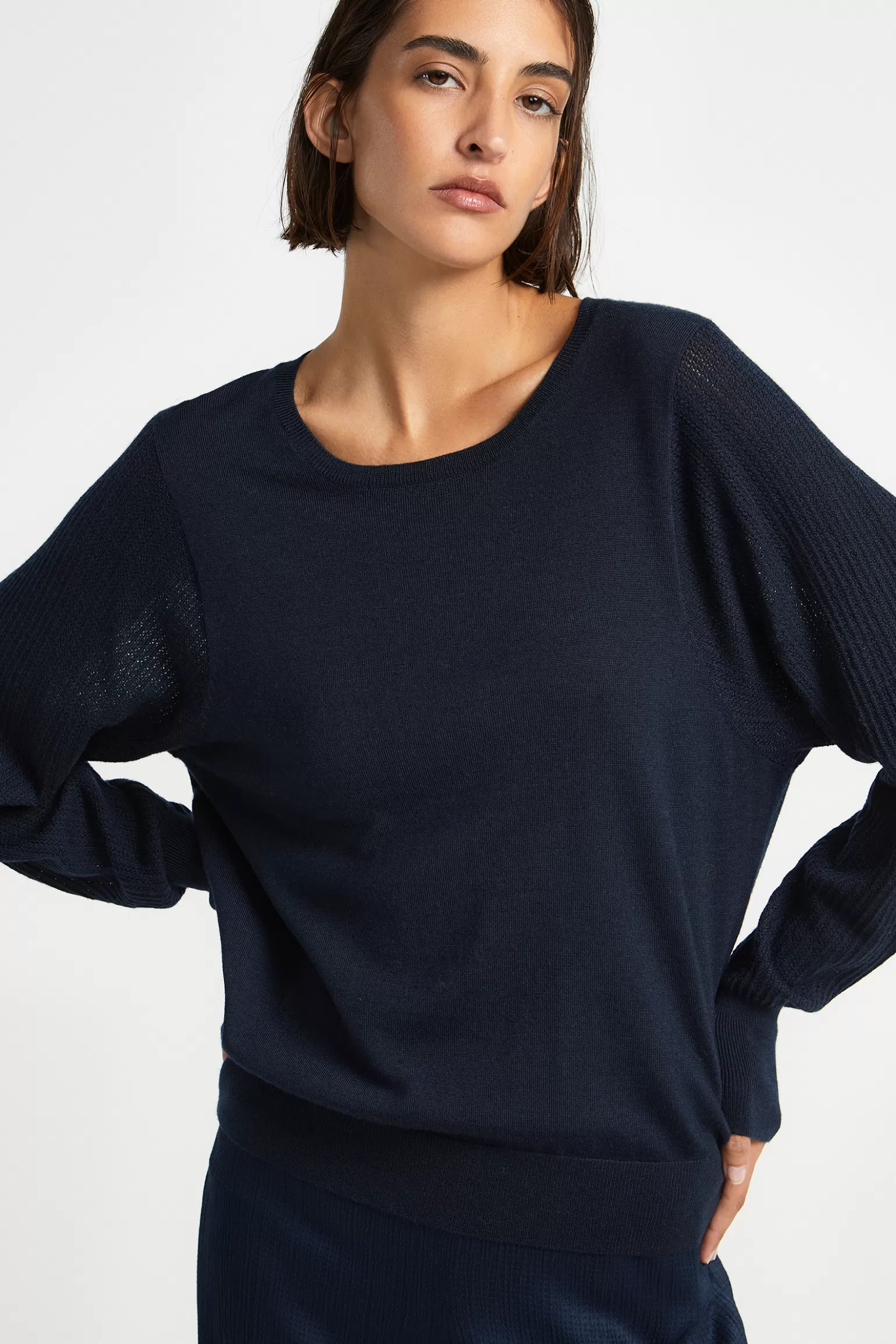 Sweater féminin en laine mérinos premium - Collection exclusive en ligne Xandres