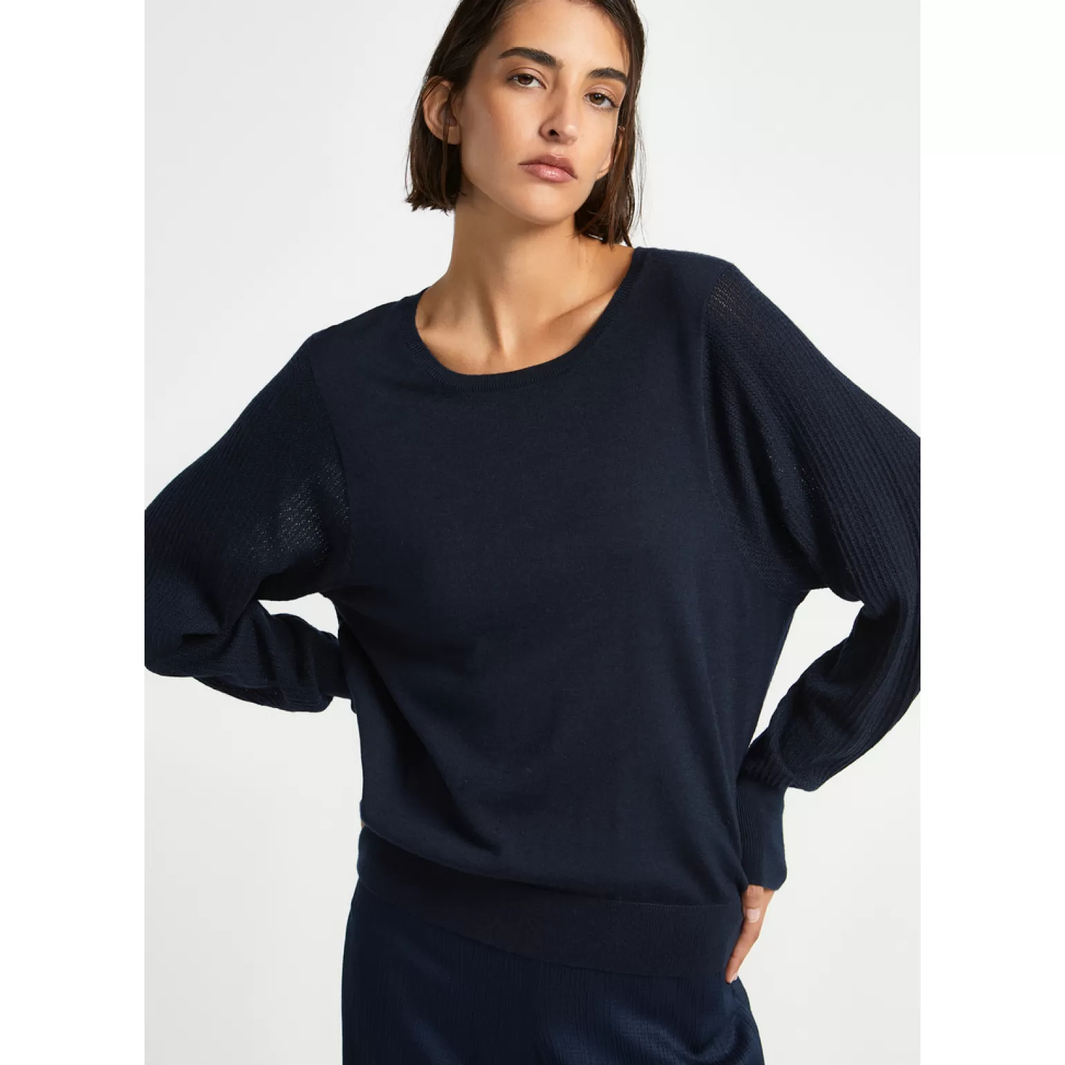 Sweater féminin en laine mérinos premium - Collection exclusive en ligne Xandres