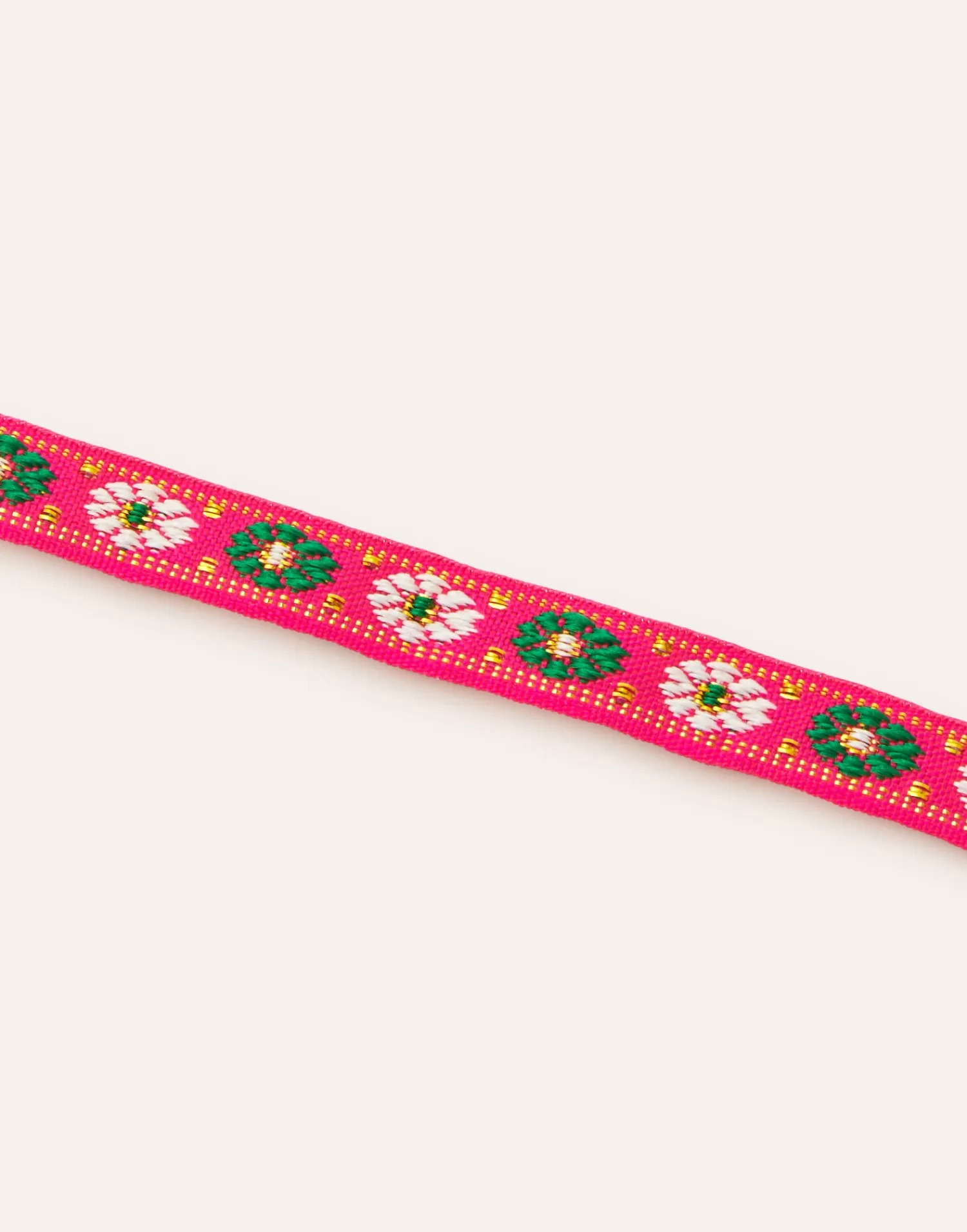 Bracelet en Fil Métallisé Lurex - Collection Natura Élégance