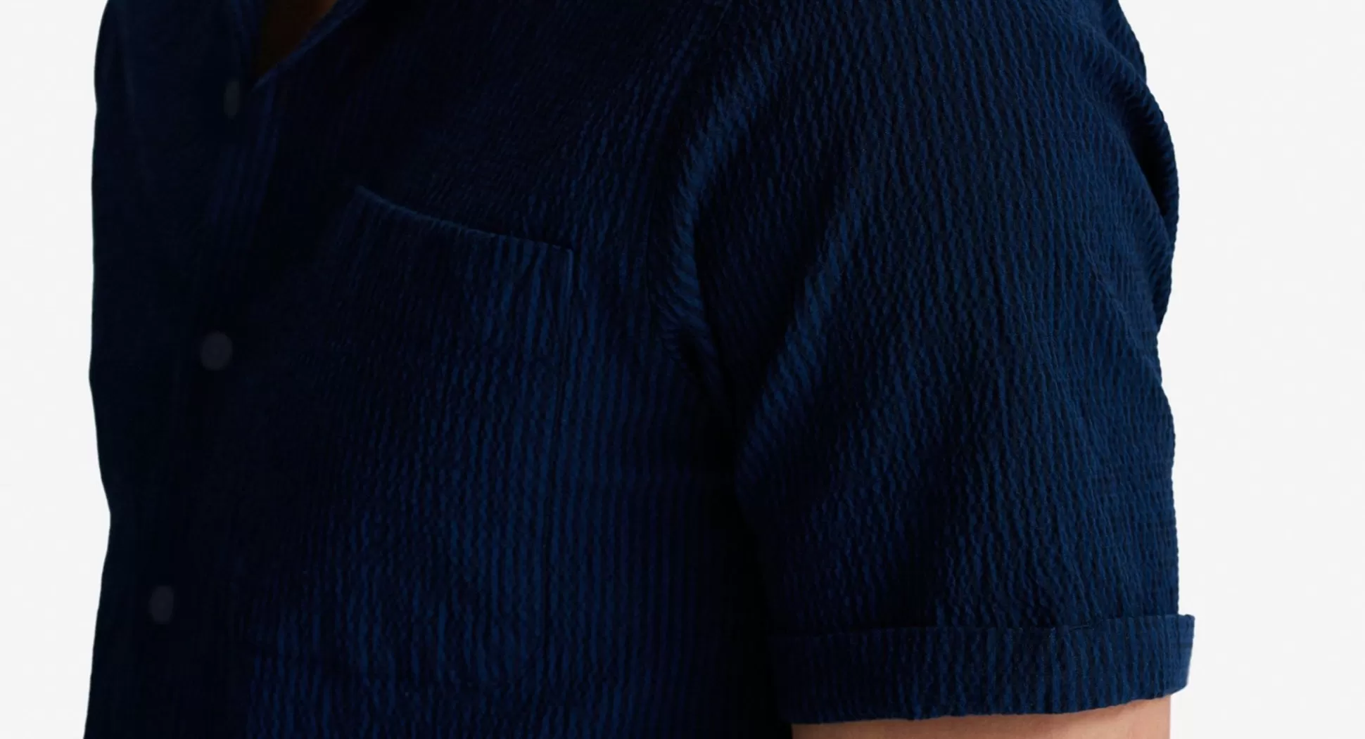 Chemise Homme Oliver Sweeney - Ravenshead en Rayures Marines Fondues