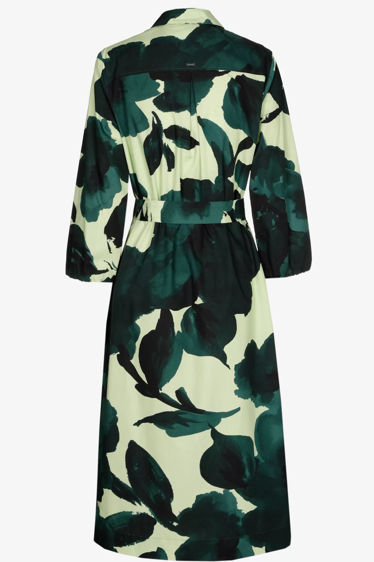 Robe droite style chemisier avec ceinture amovible - Collection Xandres à prix doux