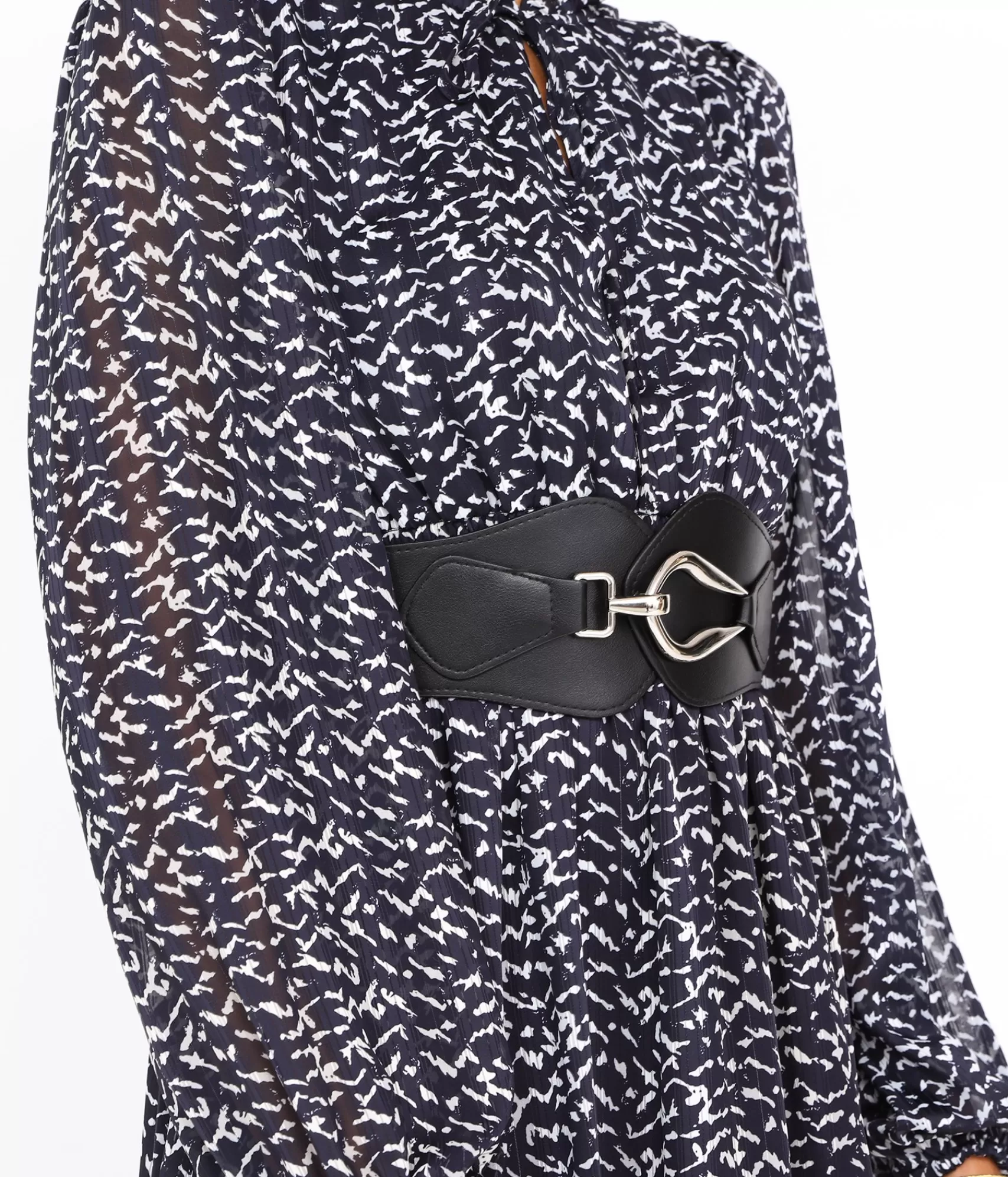 Robe d'été élégante à liens ajustables - Rosanna par EDJI Robes