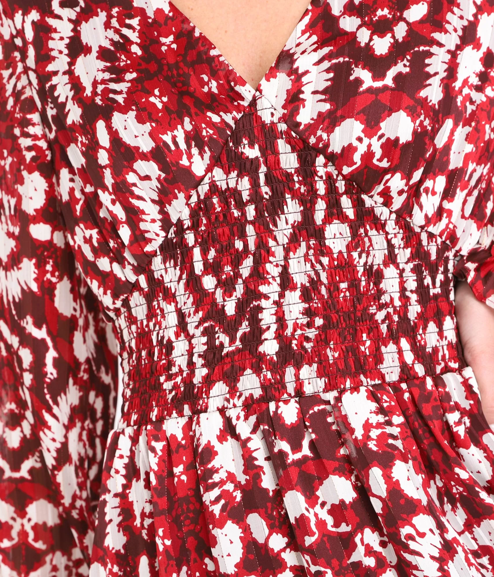 Élégante Robe Chloé Fumée aux Nuances Envoûtantes - Collection EDJI