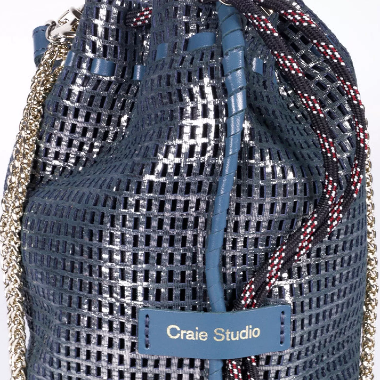 Craie Studio : Sac à main Bibi effet métal argenté - Style urbain & prix doux