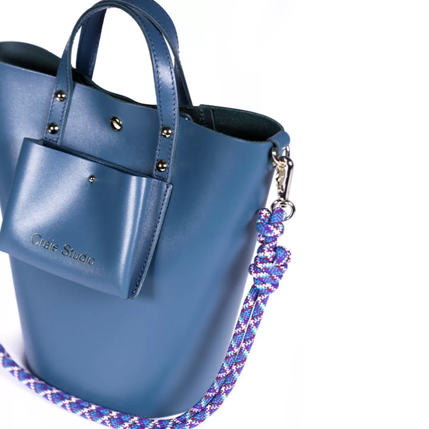 Sac à bandoulière imperméable vert émeraude – Design pratique et écologique par Hot Craie Studio