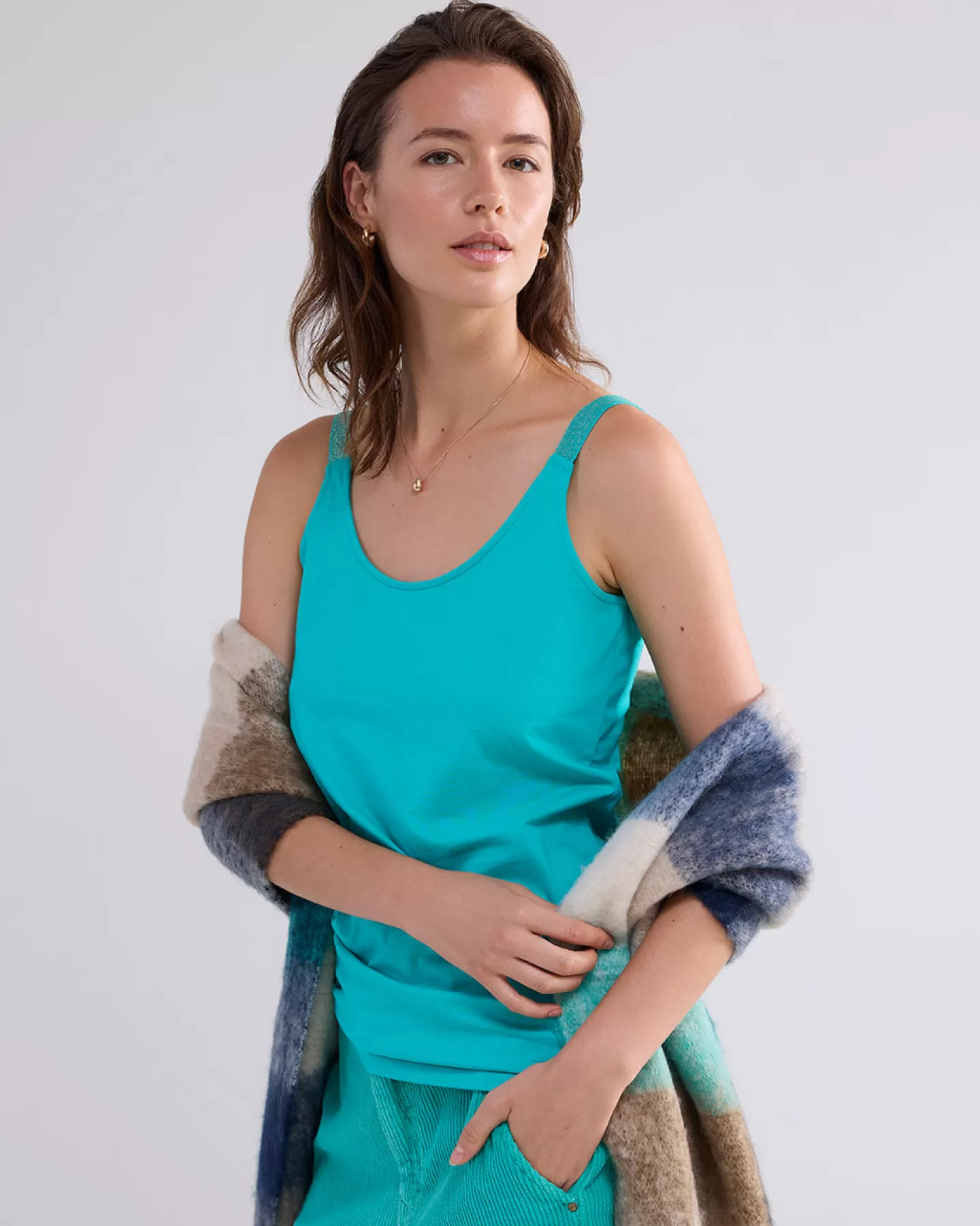 Débardeur Summum Réversible - Vert Polyvalent pour un Style 2 en 1 | Débardeurs & T-Shirts