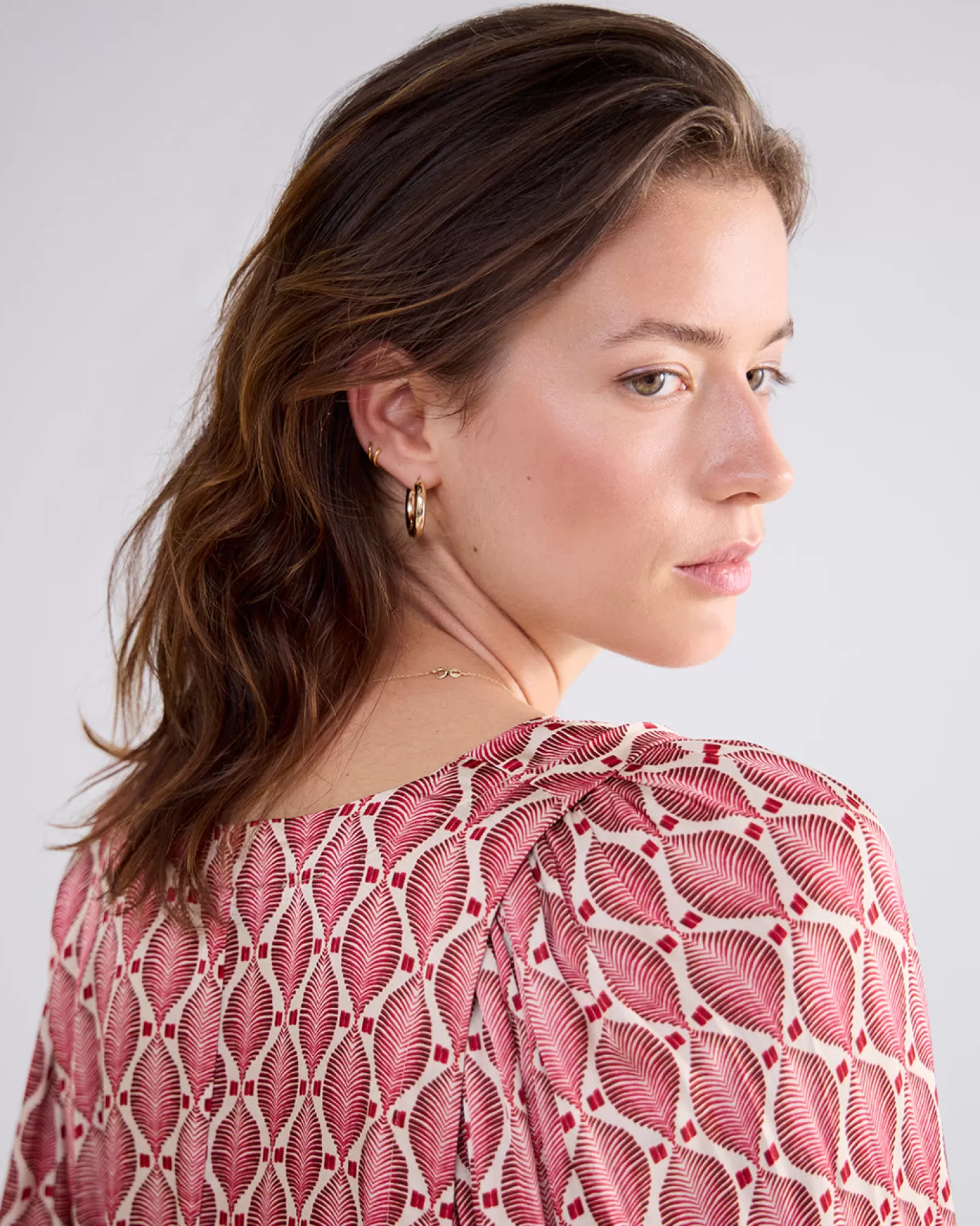 Débardeur Femme Confortable - Motif Graphique Rouge Été 2024 - Hauts & T-Shirts