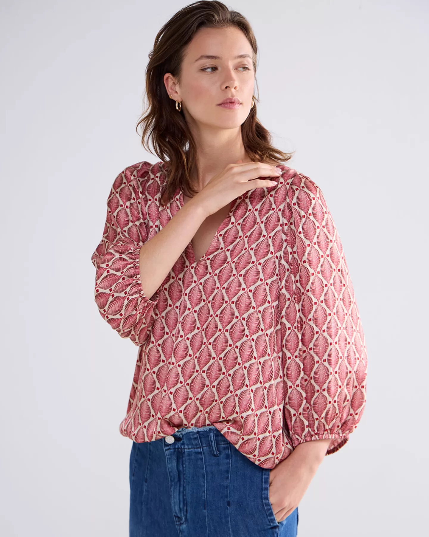 Débardeur Femme Confortable - Motif Graphique Rouge Été 2024 - Hauts & T-Shirts