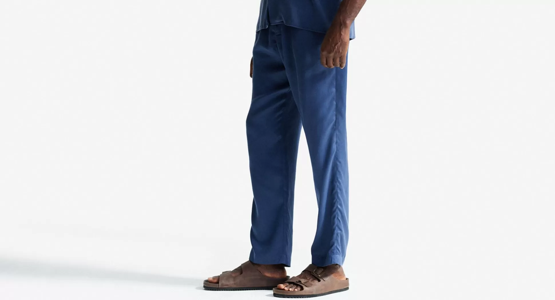 Pantalon Homme Oliver Sweeney - Bleu Sudbrook Élégance Intemporelle