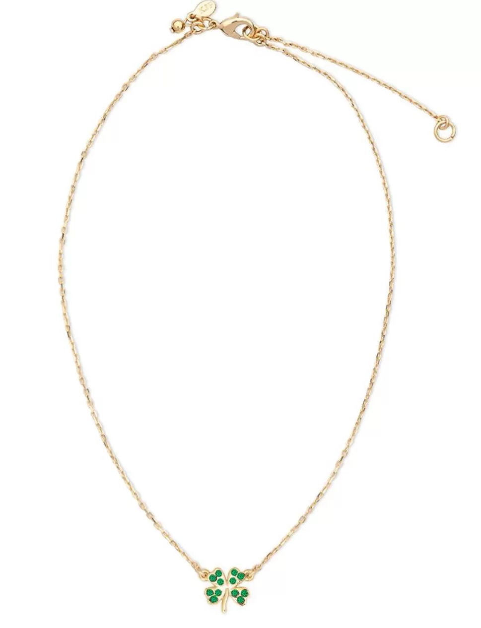 Collier Élégant Trèfle de Chance avec Éclat Cristallin - Création Kiel James Patrick