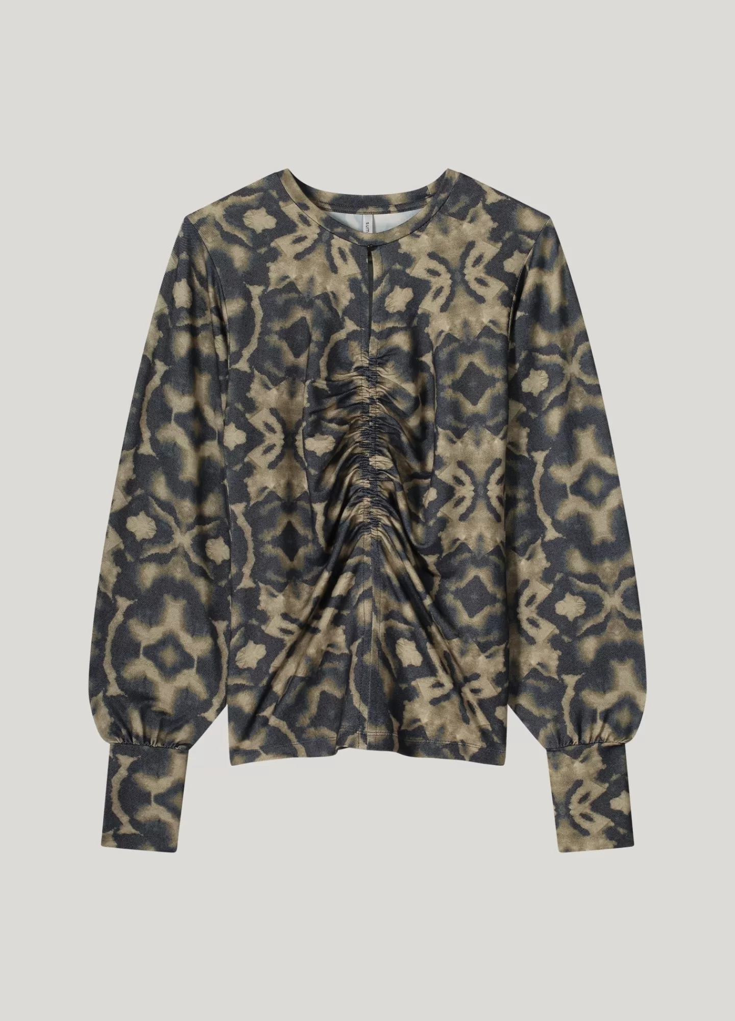 T-shirts & Débardeurs > T-shirt Femme Élégant Vert Forêt - Détails Graphiques et Style Urbain