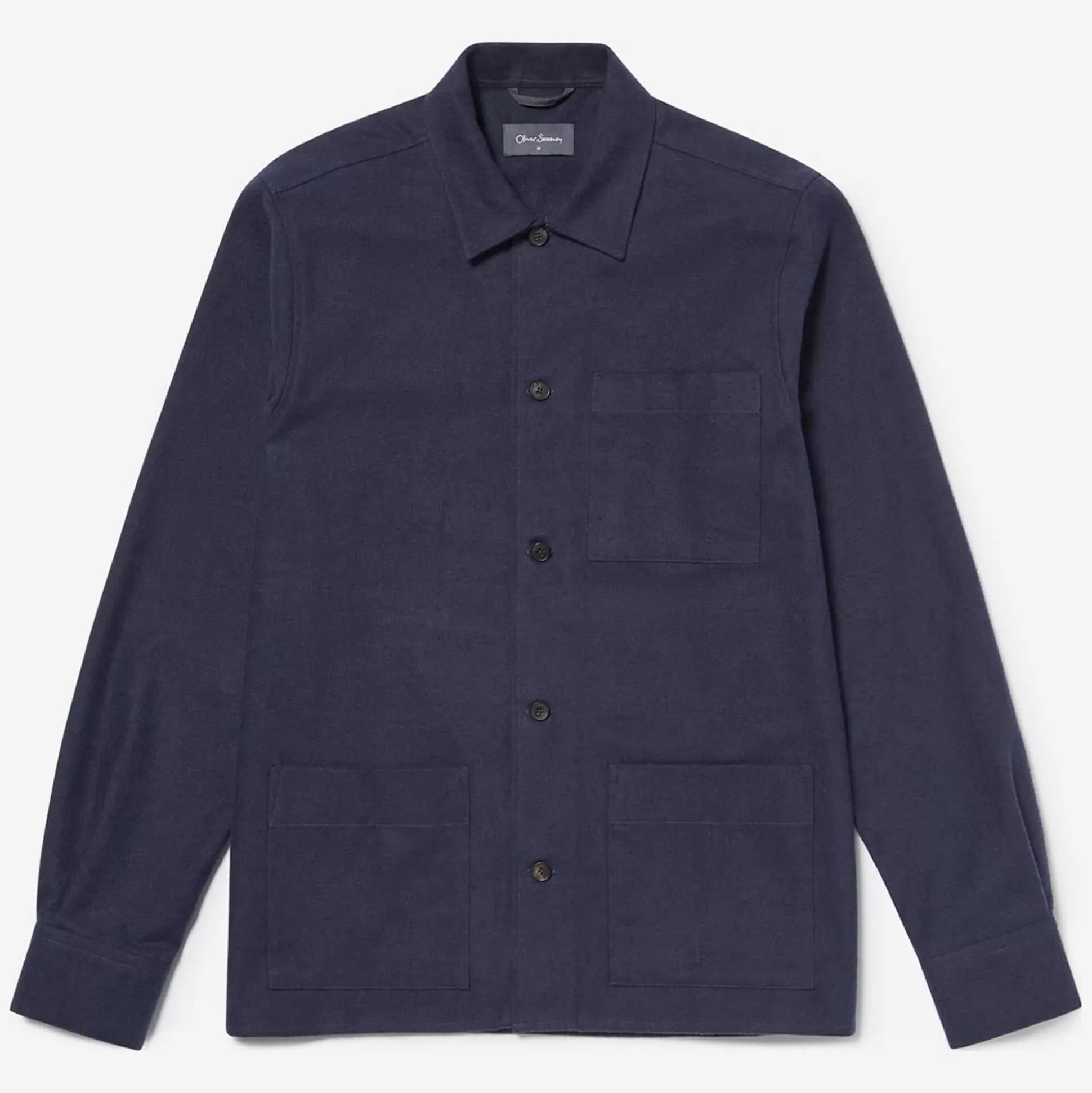 Chemise Oliver Sweeney - Bleu Marine Tramore, Élégance Intemporelle au Quotidien