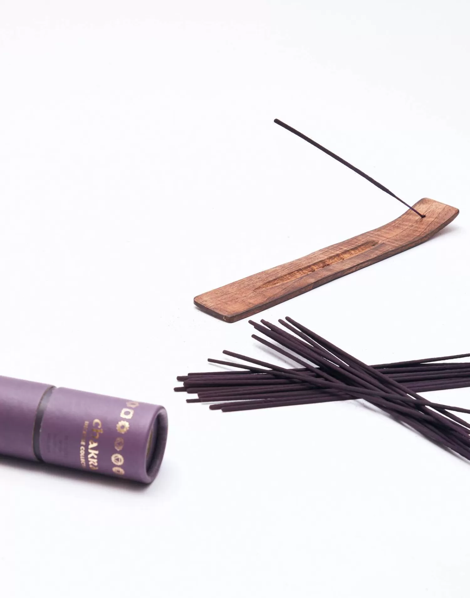 Encens Chakra Équilibrés Natura - Coffret Artisanal aux Essences Vibratoires
