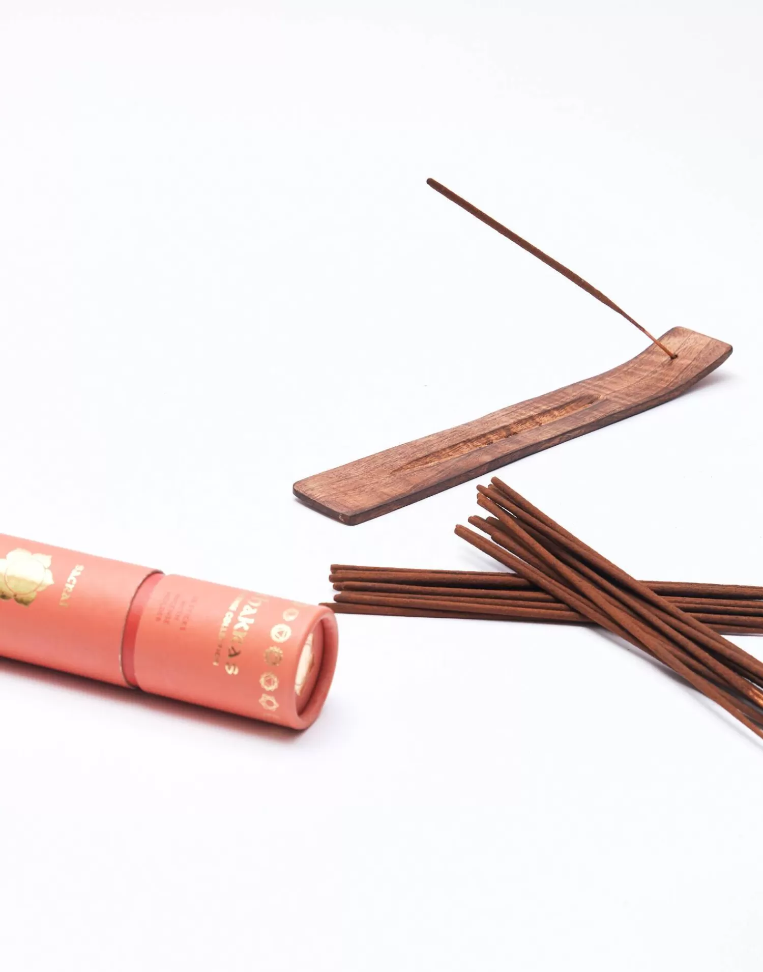 Encens Chakra Équilibrés Natura - Coffret Artisanal aux Essences Vibratoires