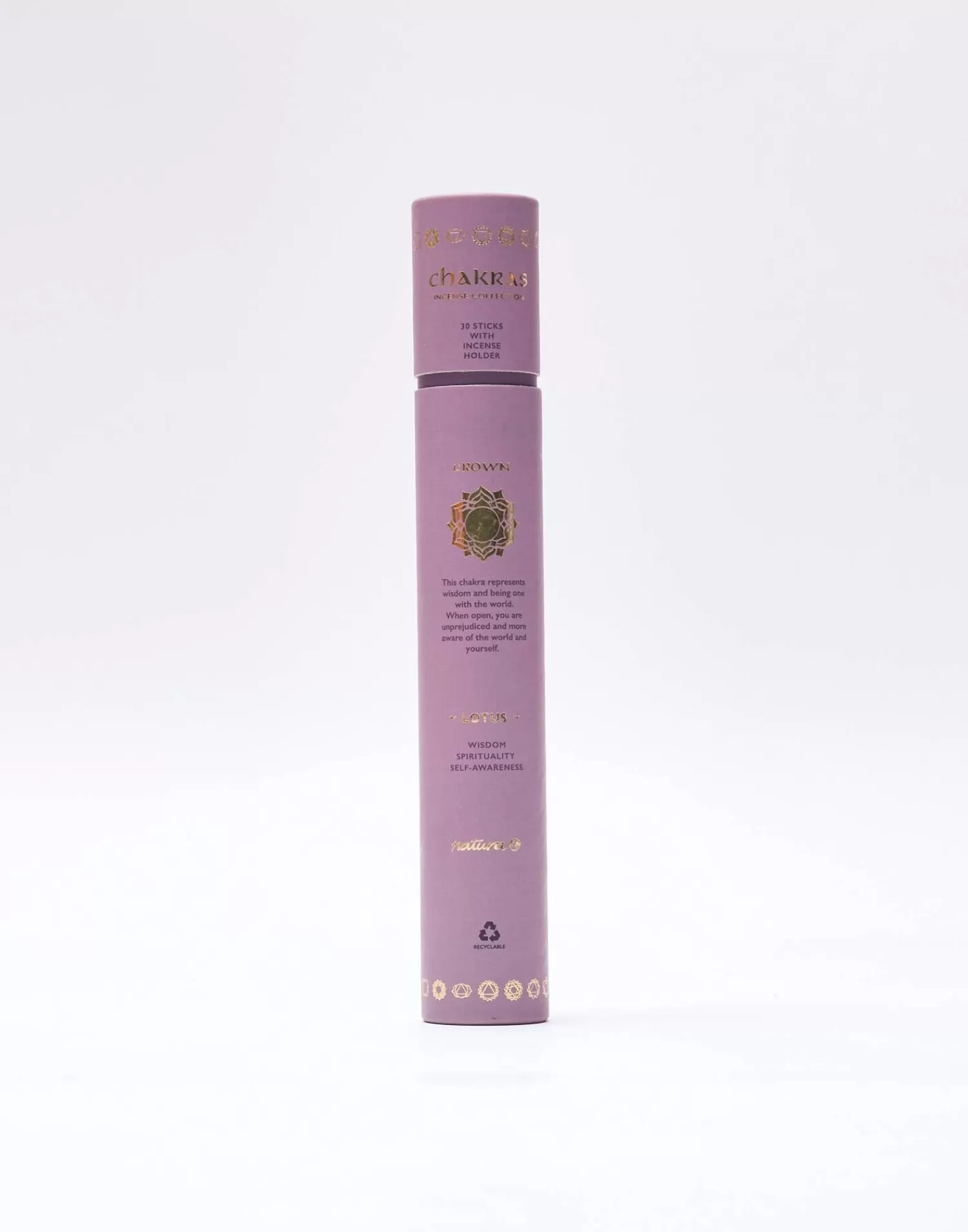 Encens Chakra Équilibrés Natura - Coffret Artisanal aux Essences Vibratoires