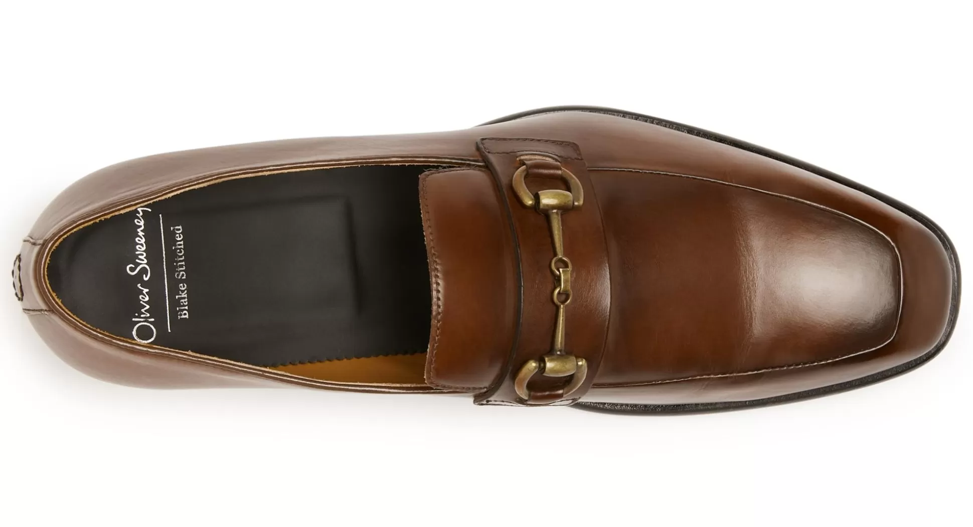 Chaussures Homme Oliver Sweeney en Cuir Vaccona Brun Profond - Style Intemporel