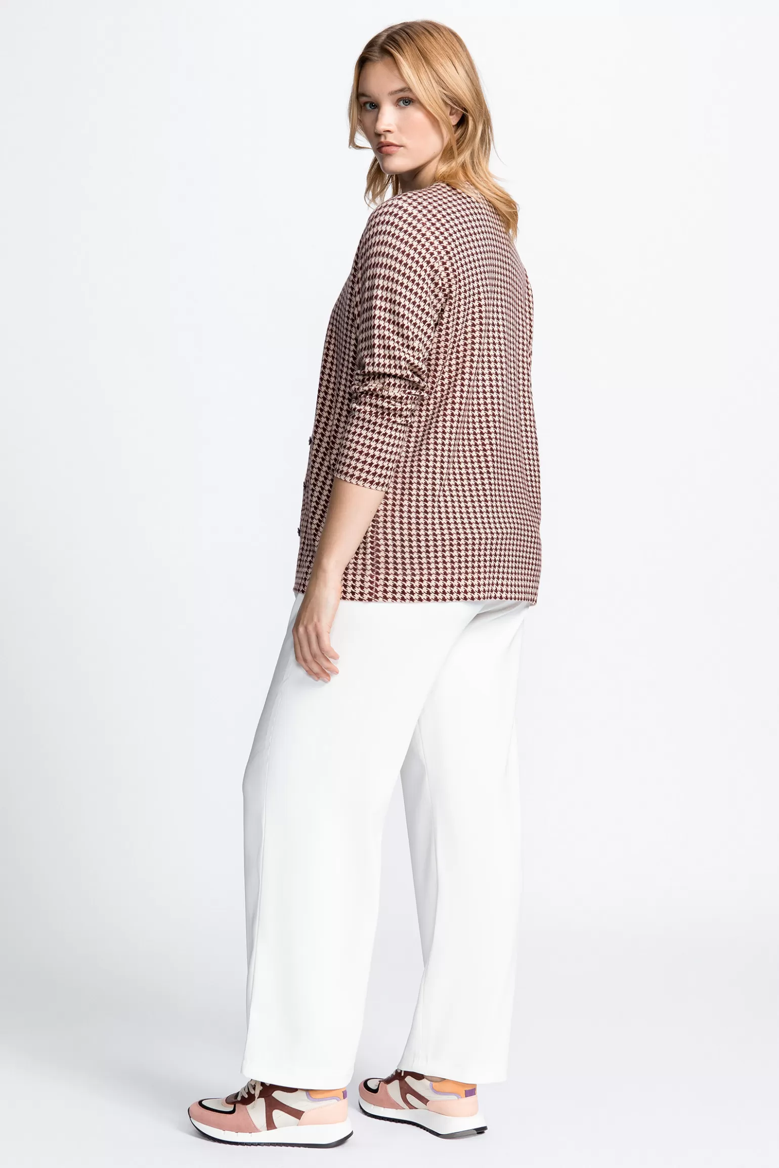Pantalon large blanc décontracté Xandres - Modèle tendance été