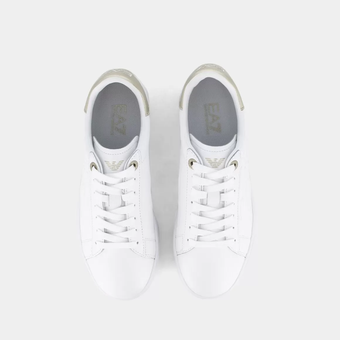 EA7 Baskets Sportswear Élégantes - Modèle X8X001/R579 (Blanc Immaculé) Chaussures Confortables avec Design Moderne